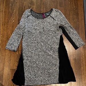 Maeve Urban Outfitters brand Stylish Black and White Dress